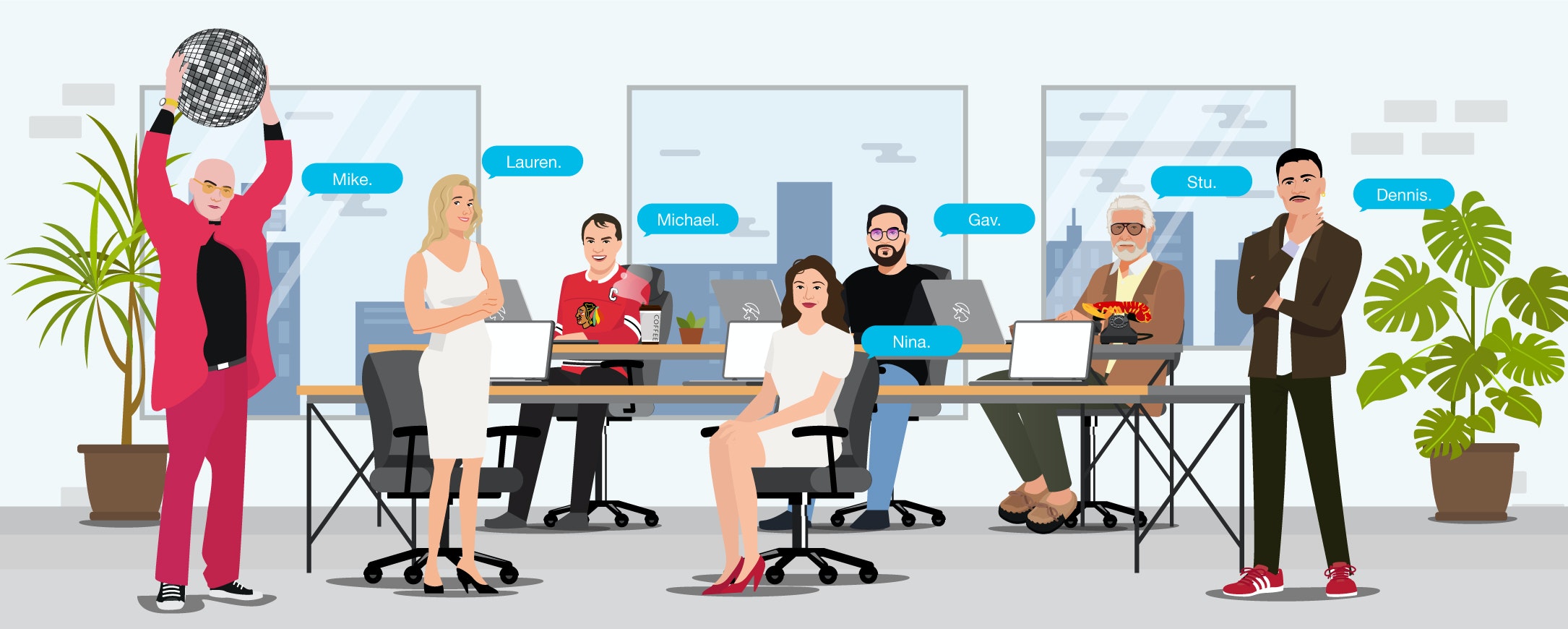 meet the your solar quotes team illustration