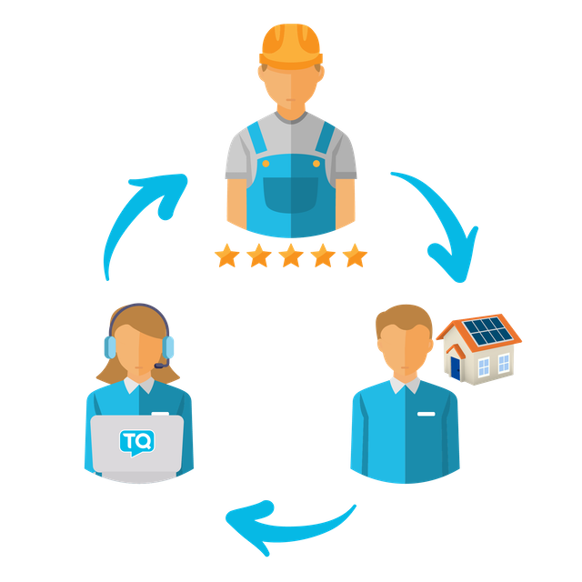 solar leads Australia solar installer service illustration